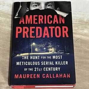 AMERICAN PREDATOR HARDCOVER BOOK